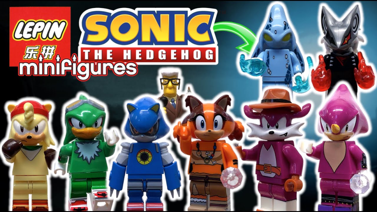 Minifiguras Bootleg de SONIC El Erizo & Amigos | ¿Legos Chinos y Baratos? - TOY SHOTS (2023)