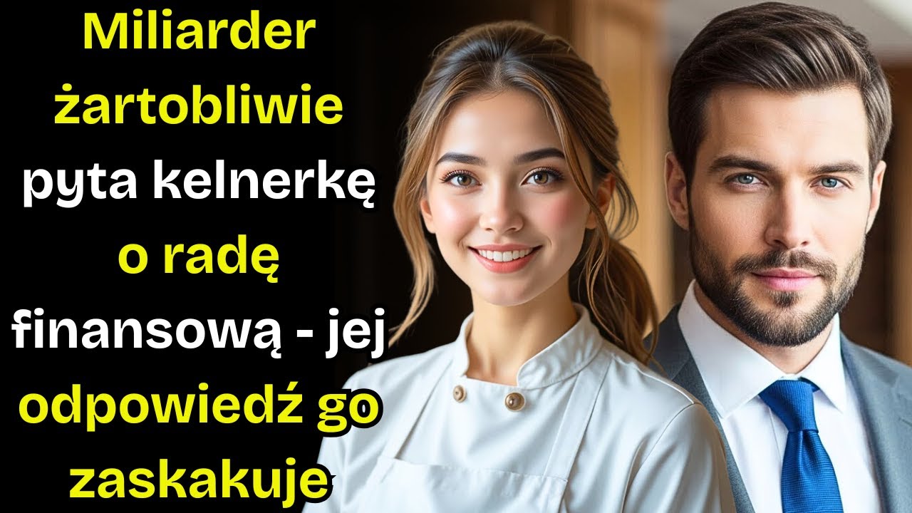 Miliarder żartobliwie pyta kelnerkę o radę finansową   jej odpowiedź go zaskakuje