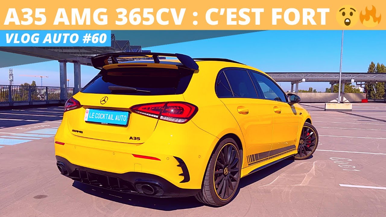 A35 AMG 365CV : CA MARCHE FORT 😲🔥