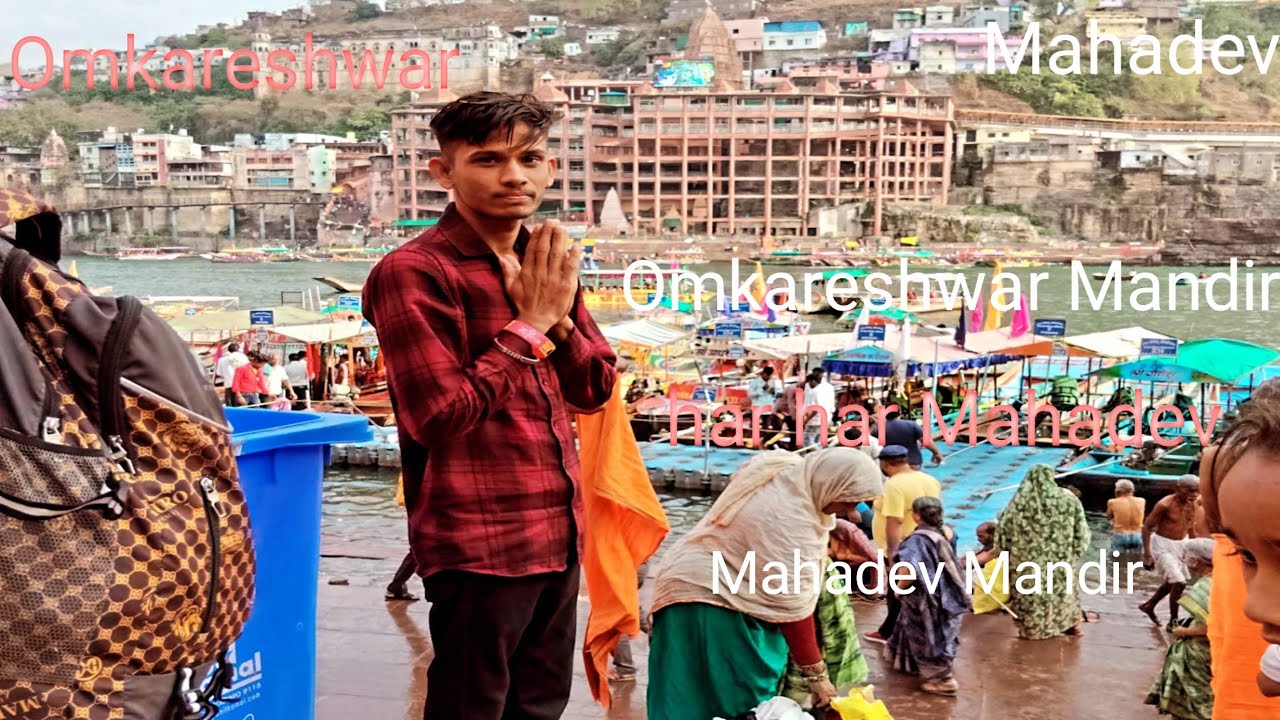 Omkareshwar Mandir ke bare mein puri video Mahadev Mandir sabhi mandir ki video 🥰💫🌸✨🫶👈