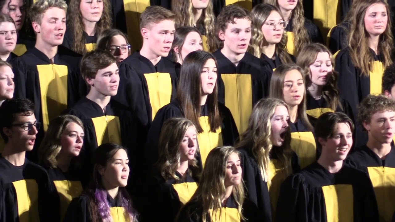I am Here - CCHS Combined Choirs - Valparaiso University Chapel - Nix