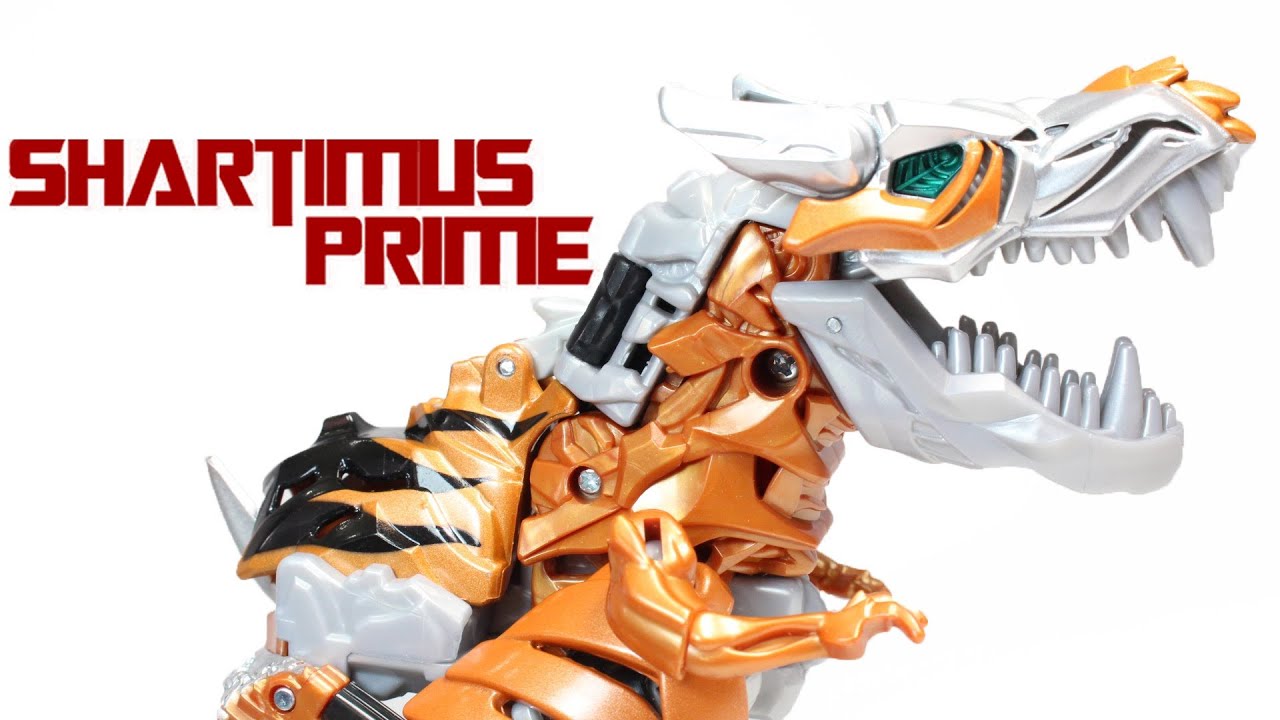 Transformers 4 Age of Extinction Grimlock Voyager Class Movie Action Figure Review