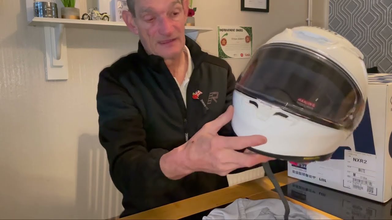 New shoei NXR 2 helmet