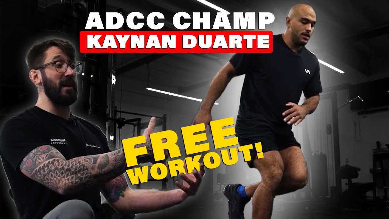 FREE WORKOUT for BJJ with ADCC Champion Kaynan Duarte