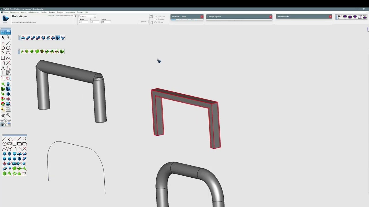 Viacad  Extrusion 2