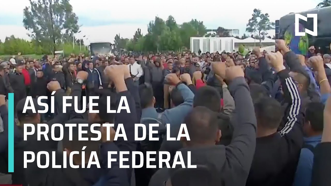 Protesta Policía Federal; bloqueo Policía Federal - En Punto con Denise Maerker