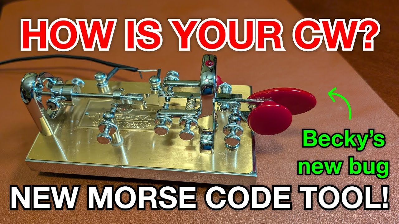 How is your fist? CW Morse Code Checker | Ham Radio Tools