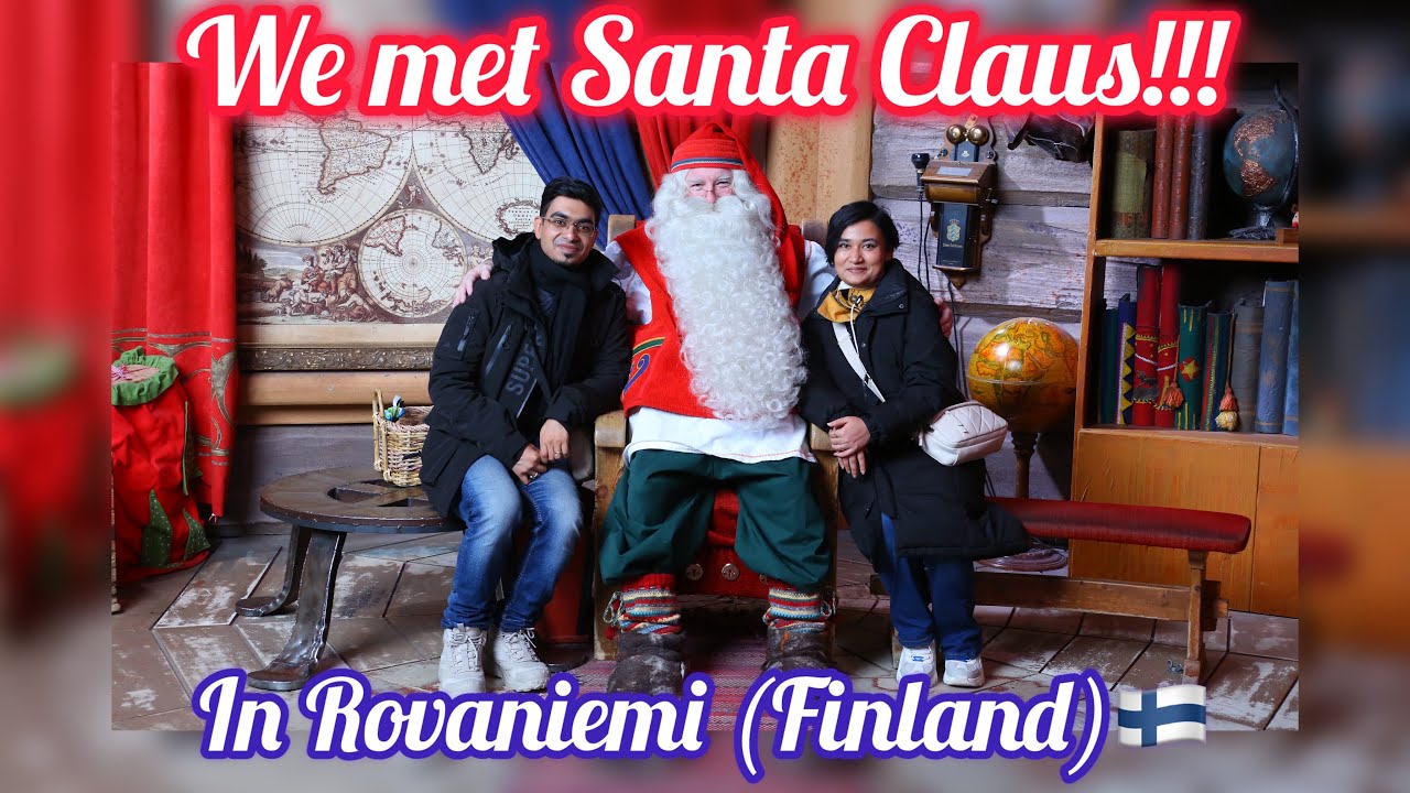 Santa Claus Village in Rovaniemi | Hunting the Northern Lights in Finland | Part 4 | Bengali Vlog 4K