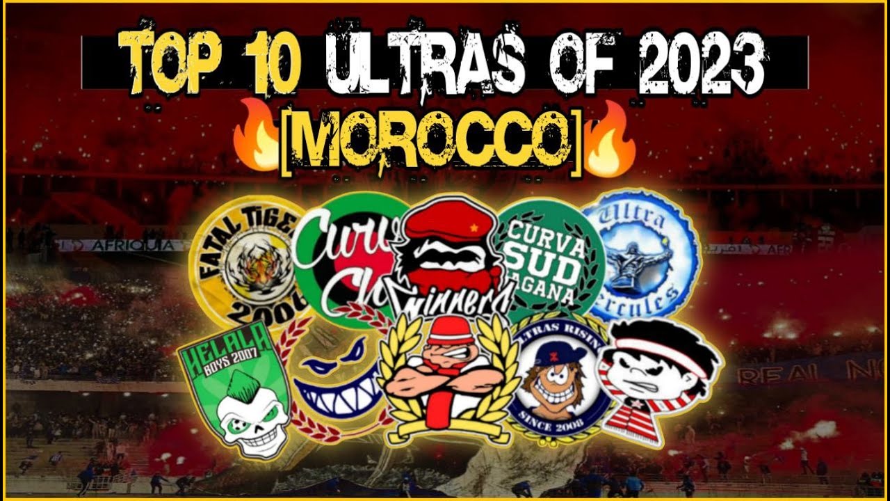 Top-10 Ultras of 2023 (MOROCCO) || Tifos & Pyroshows