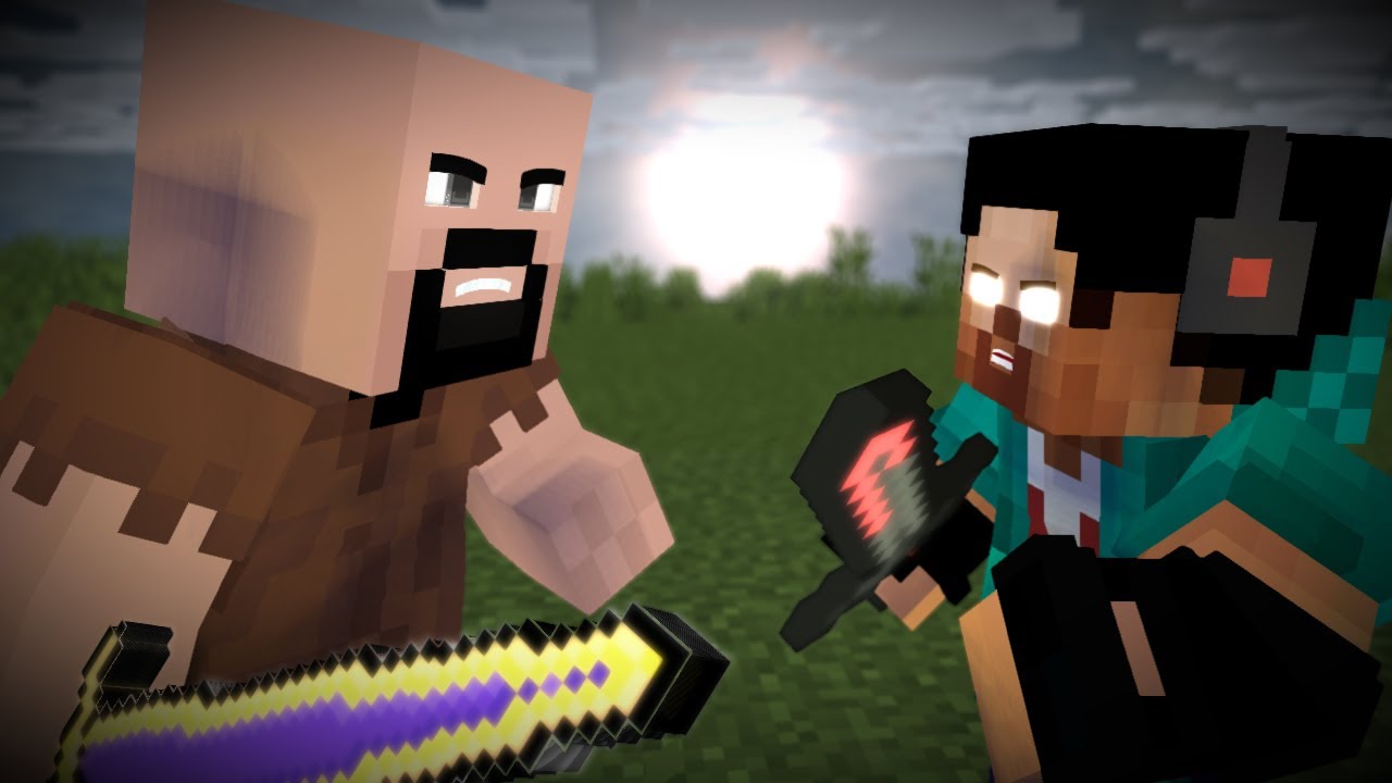 Minecraft Animation: Notch vs Herobrine II