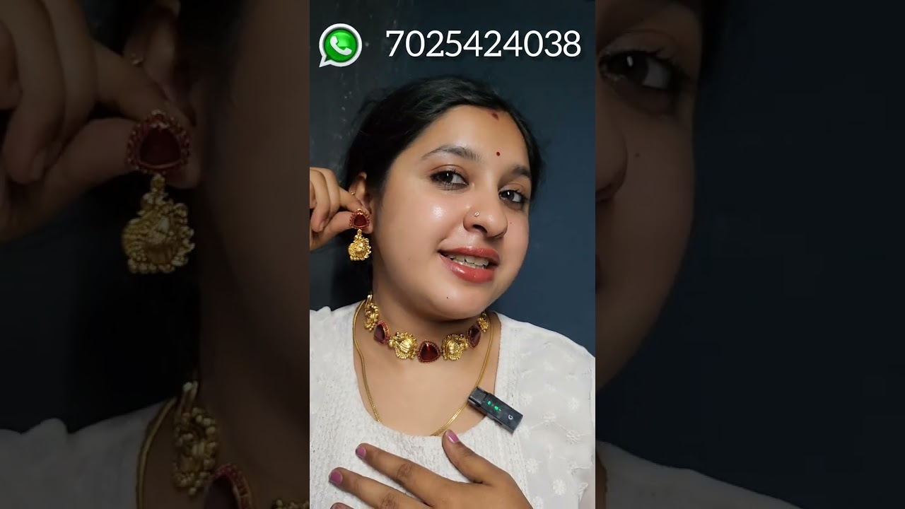 Vishu Collection 😻👈 7025424038 👈Orders! #jewellery #vishu 