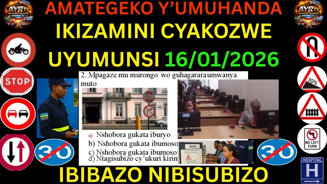 LIVE🔴 IBIBAZO N’IBISUBIZO BY’IKIZAMI CY’URUHUSHYA - AMATEGEKO Y’UMUHANDA #TEACHER NKOTANYI