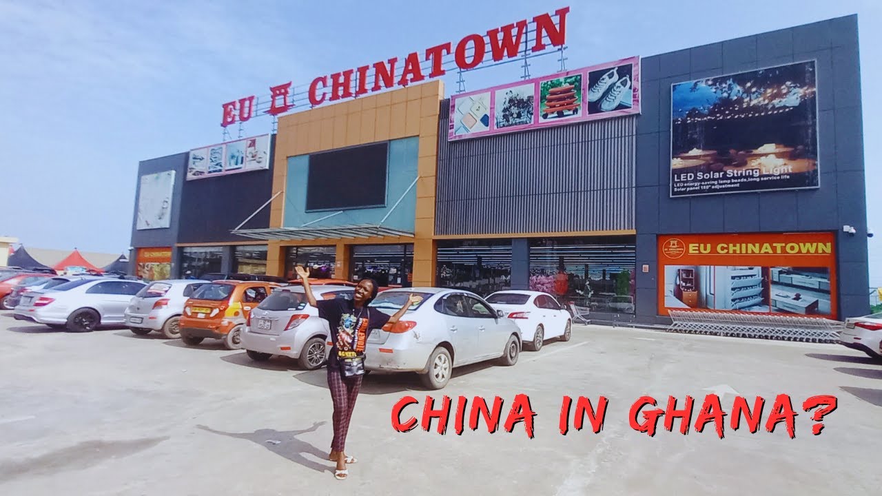 Is Chinatown in Ghana? Newly built China shopping center! *Shocking*