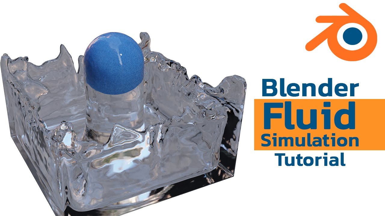 Basic Fluid Simulation Tutorial In Blender 2.83 | Arun SV