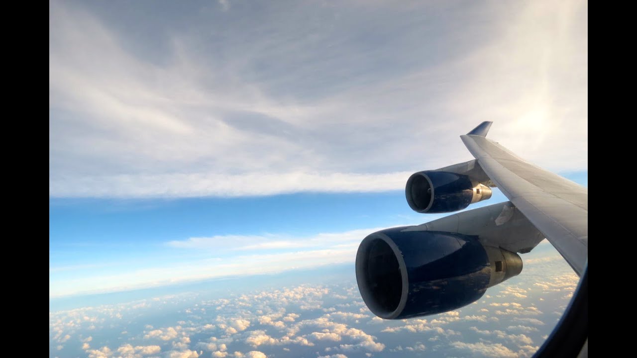 Delta Airlines 747-400 Takeoff Tokyo Narita Int'l