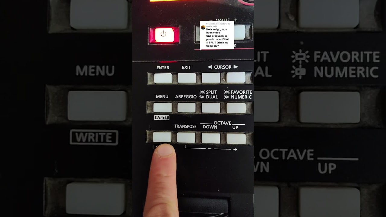 Como dividir el teclado y combinar dos sonidos a la vez / Roland XPS-10 