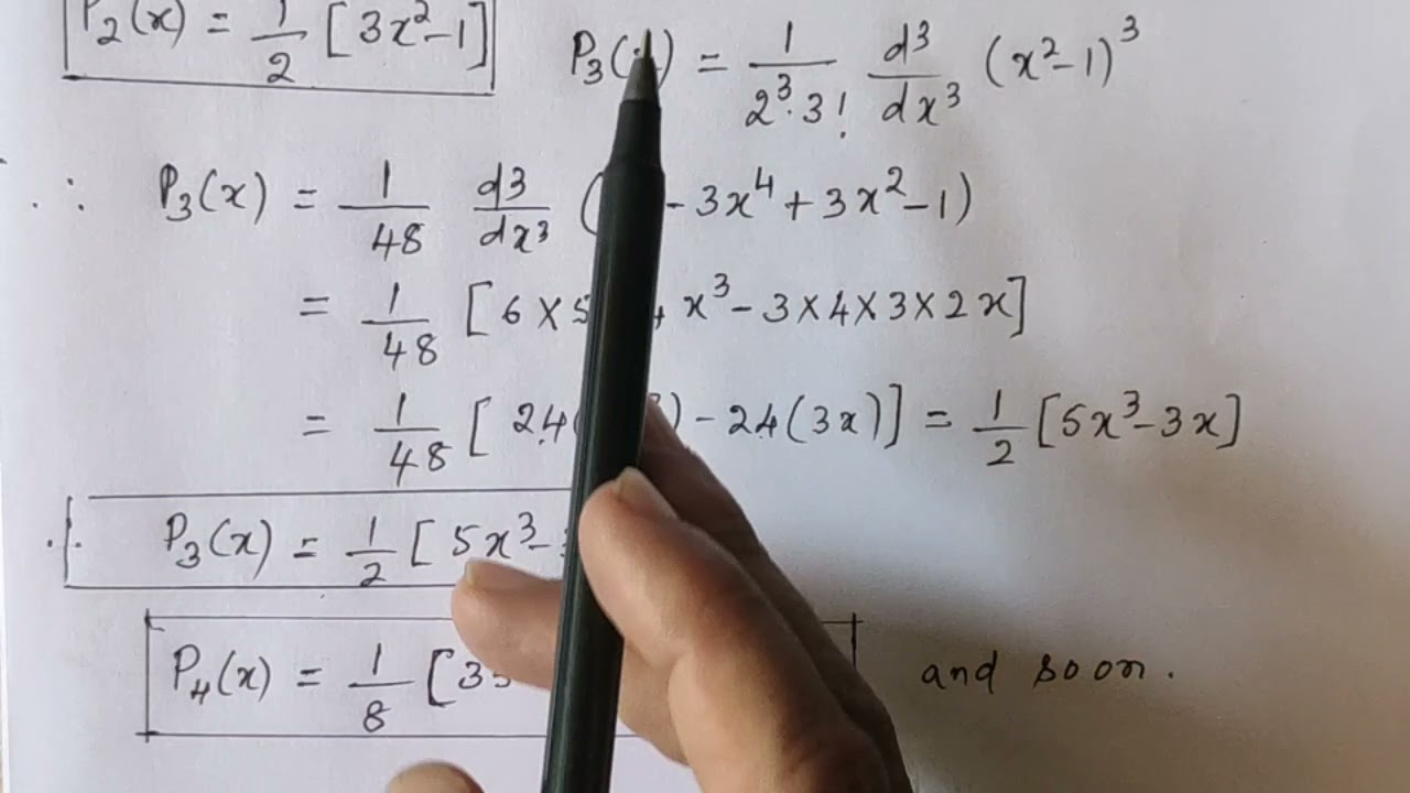 Формула Родрига (часть 1) | 18mat21|модуль 4