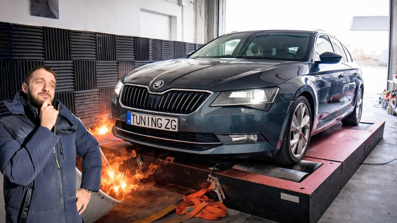 Wyłączone limitery? To przepis na KATASTROFĘ! Tuning Skoda Superb 2.0 TDI
