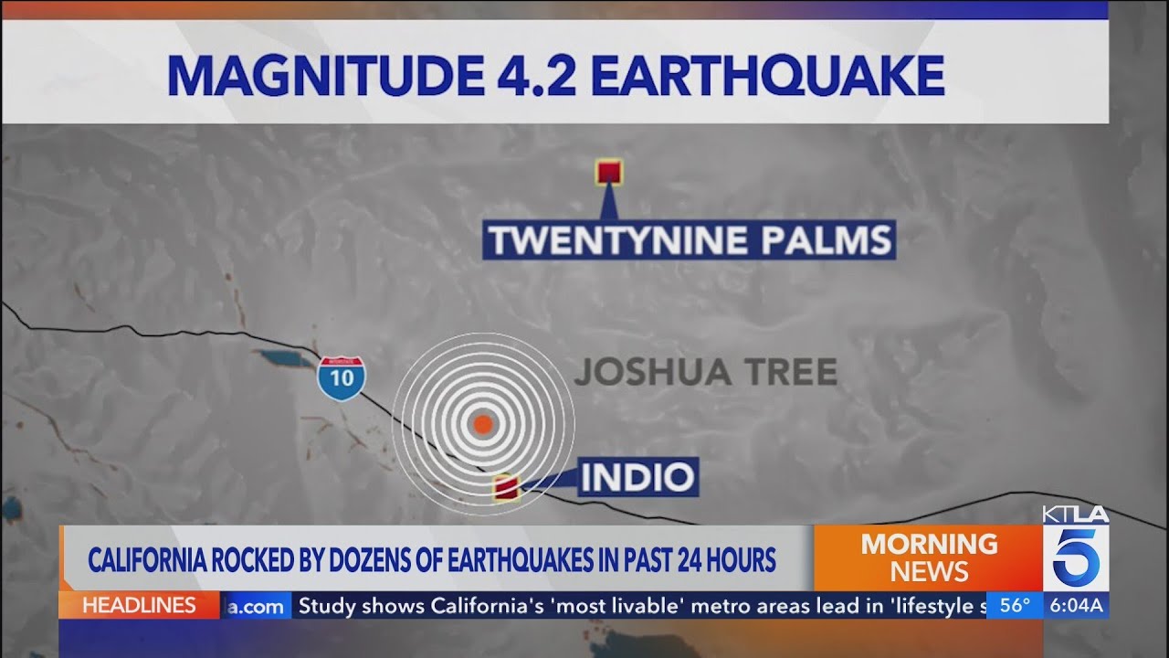 4.2 magnitude quake strikes Southern California overnight