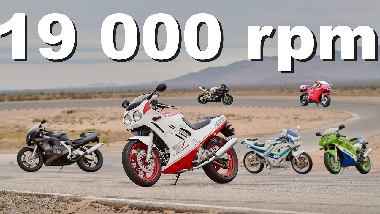 Highest Revving production Motorcycles Ever Made !