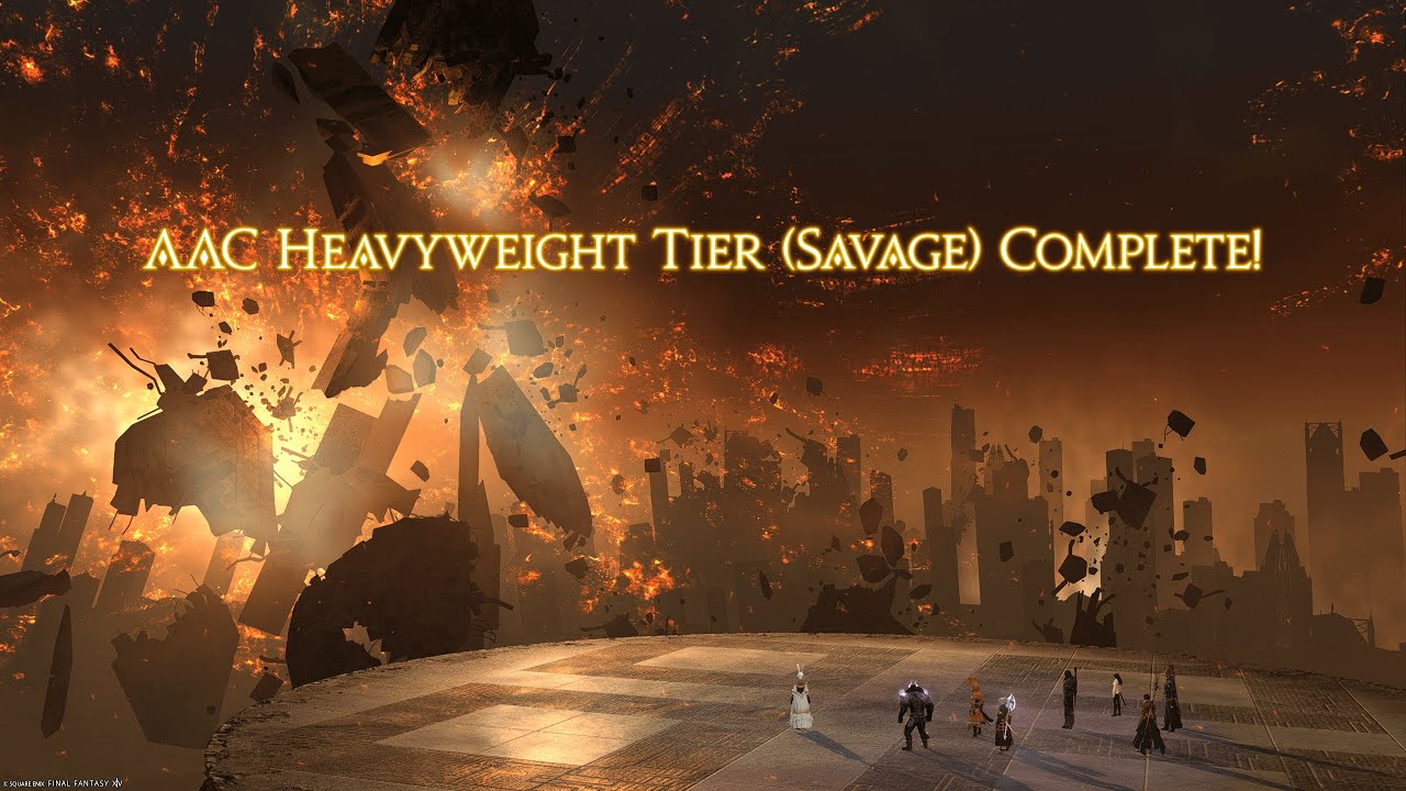 (M12S P2) FFXIV AAC Heavyweight M4 (Savage) Phase 2 Monk POV