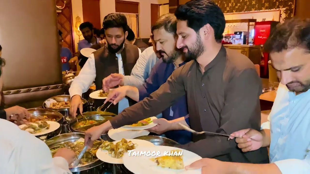 100 Dishes in 2250 plus tax | Biggest Buffet | Voiceover | Taimoor Khan