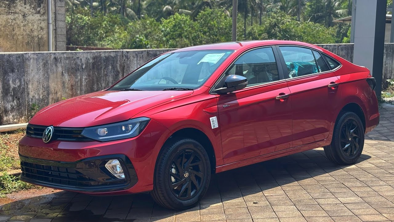 Virtus GT Line Wild Cherry Red | Exterior Walk Around