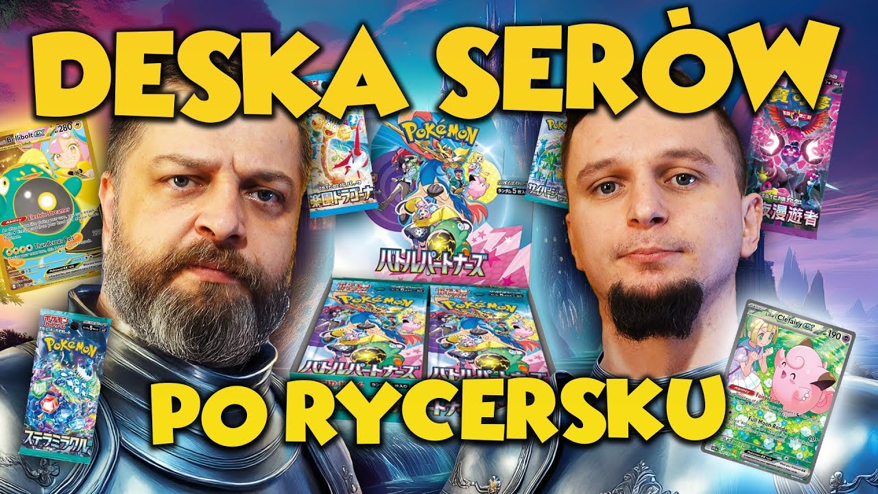 Japońska DESKA SERÓW po rycersku! BATTLE PARTNERS i nie tylko!