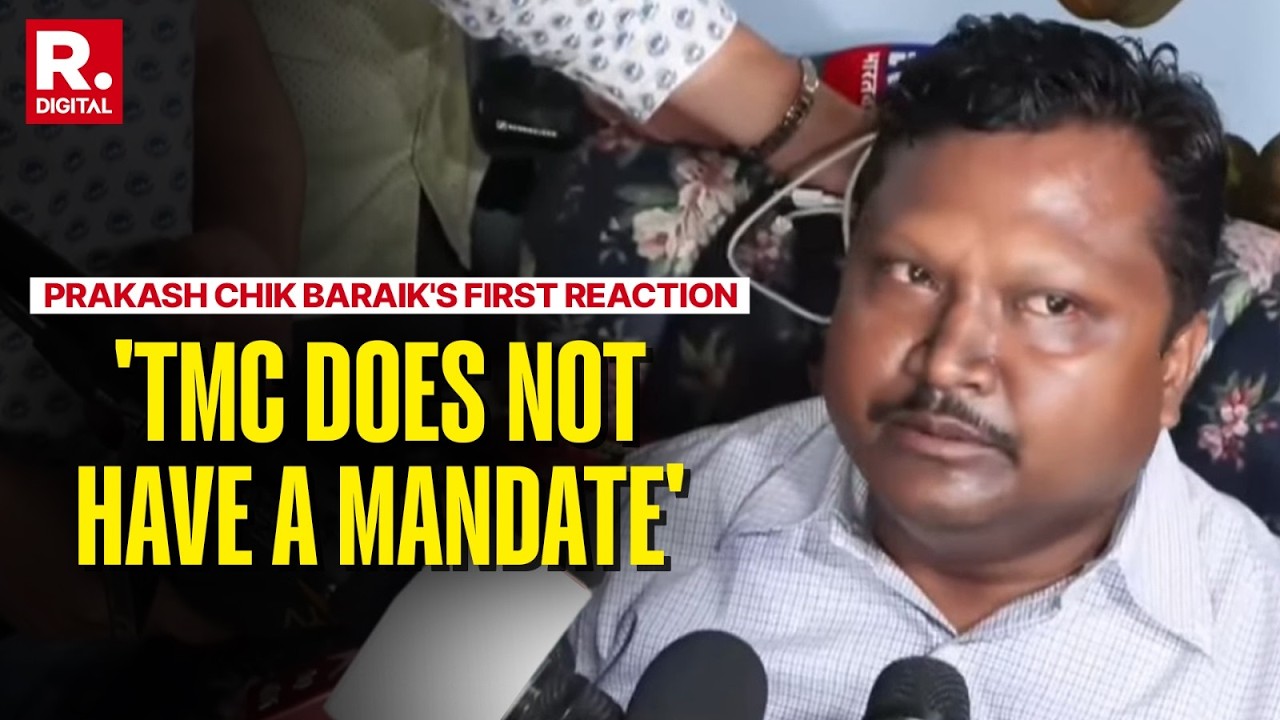 'TMC Does Not Have Mandate: Prakash Chik Baraik's First Reaction After Resignation From Party
