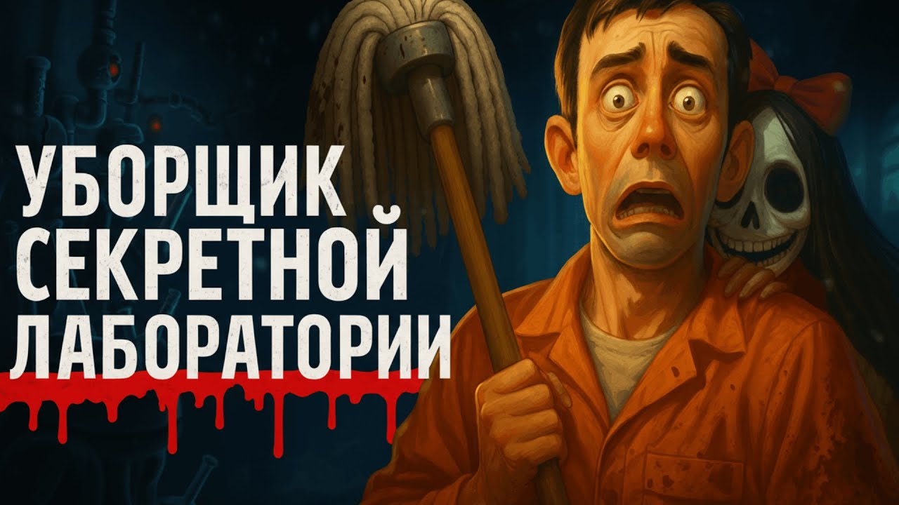Устроился мыть полы на секретном объекте l Secret Lab Cleaner