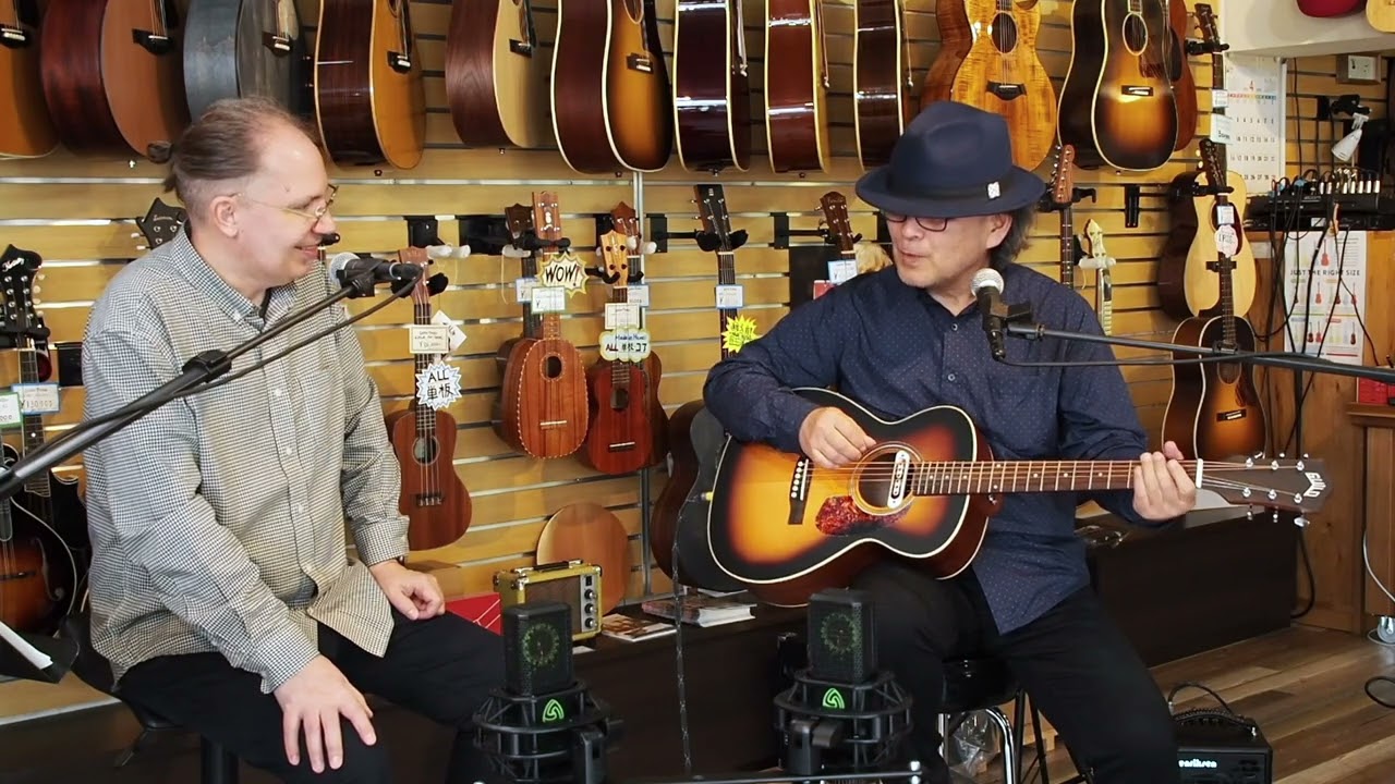 Guild M-240E Troubadour with 荒木博司！