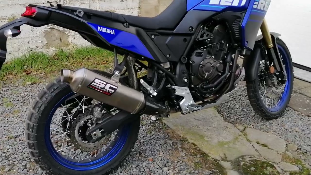 2022 Yamaha Tenere 700 first start with SC project.