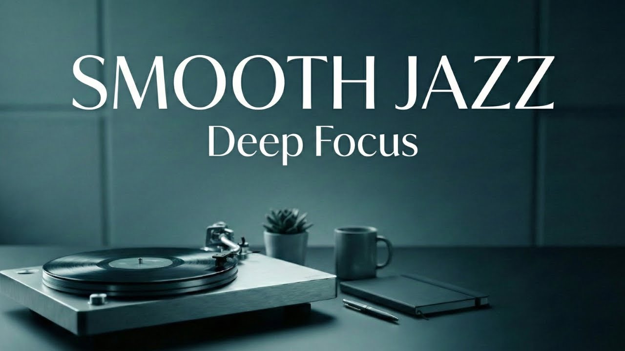 Smooth Jazz for Deep Focus 🧠 Productive Work & Study, Vol.1