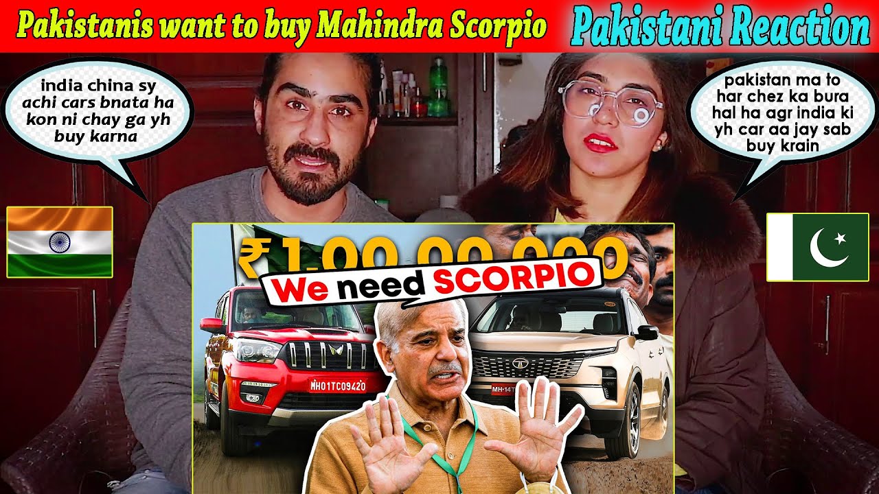 Pakistanis want to buy Mahindra Scorpio and Tata Safari even at ₹ 1 CRORE  | Pakistani Reaction