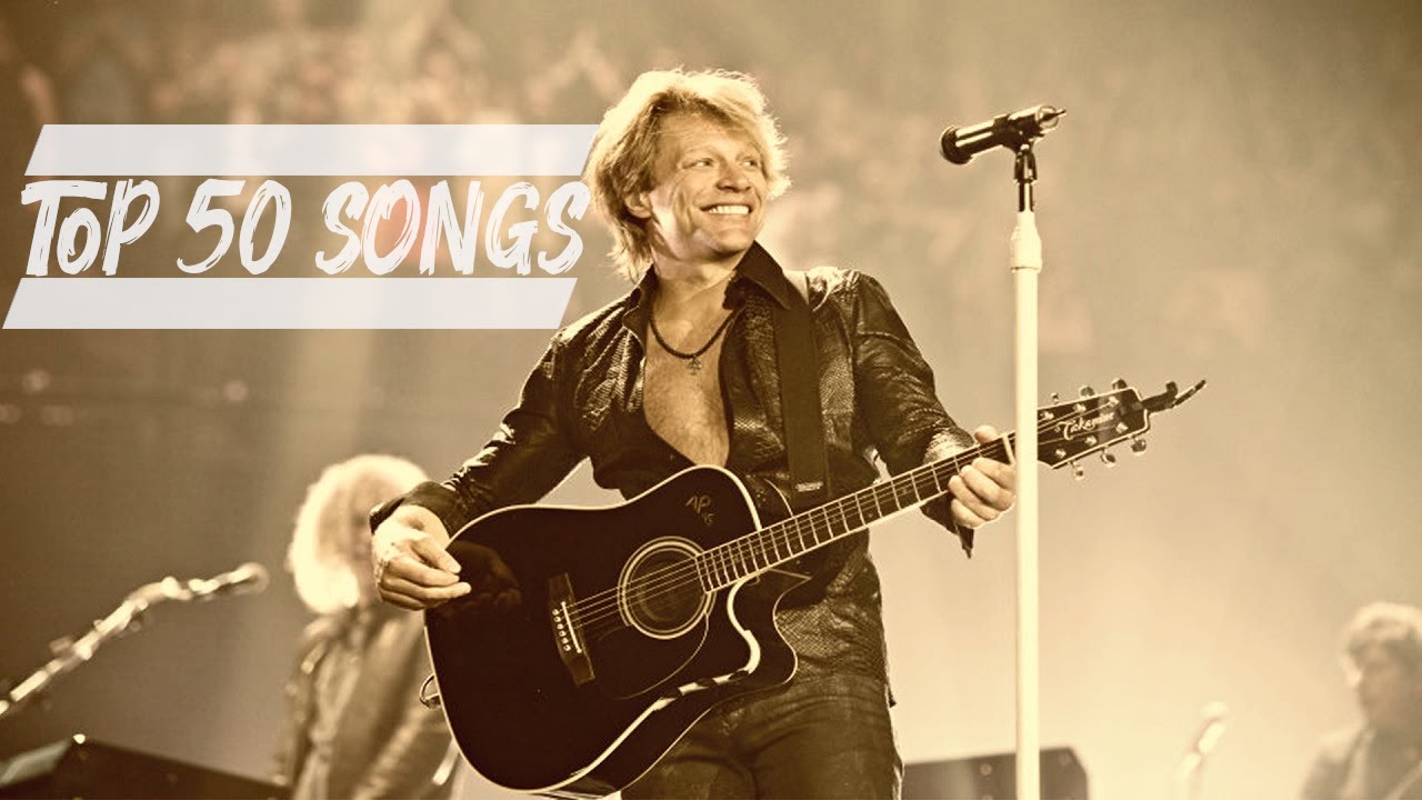BON JOVI ⭐ TOP 50 SONGS