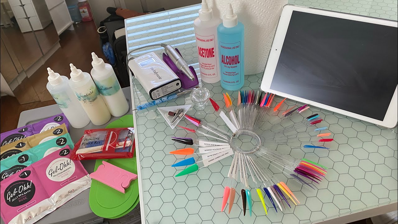 Pedicure | Setting Up For A Pedicure