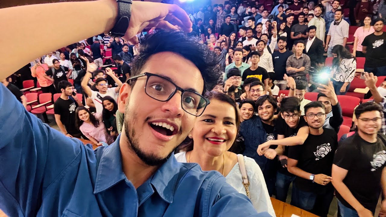 Nischay ko Apne hi College Mein as Chief Guest Bulaya😍 - IIITD Meetup