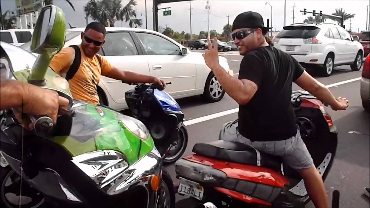 COCOA BEACH RIDE GY6 SCOOTERS PART 2