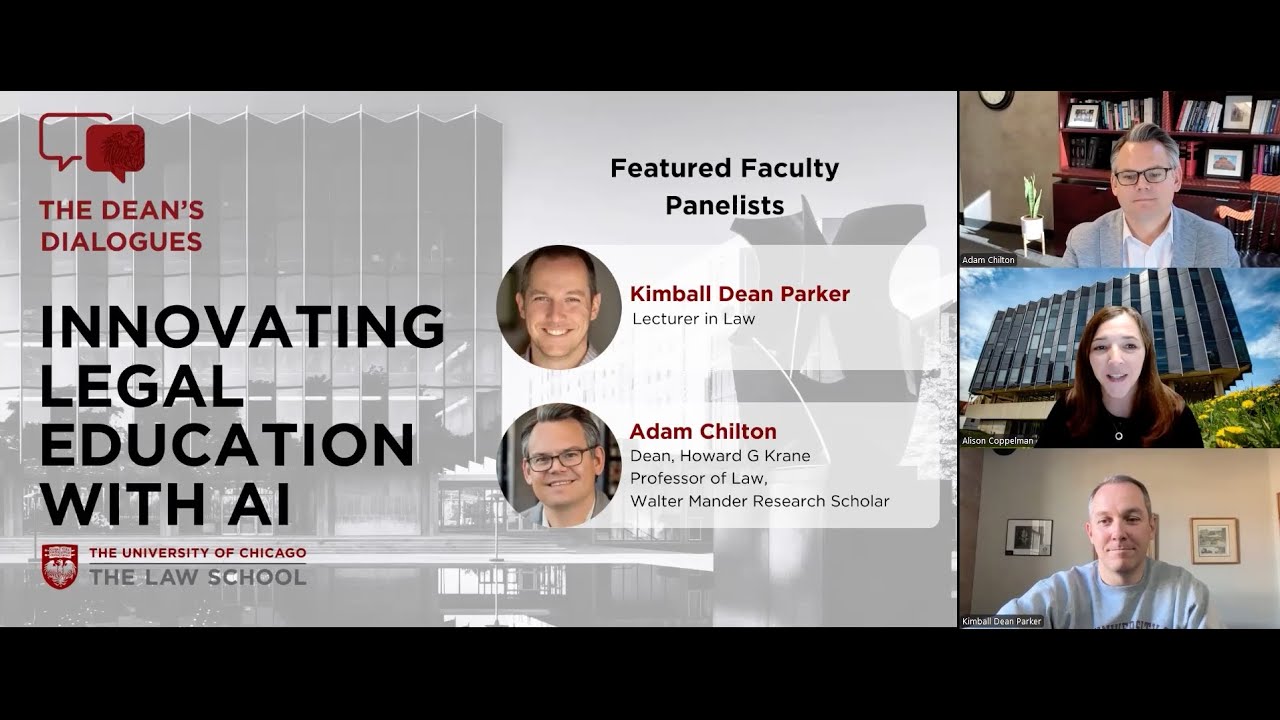 The Dean's Dialogues: Innovating Legal Education with AI