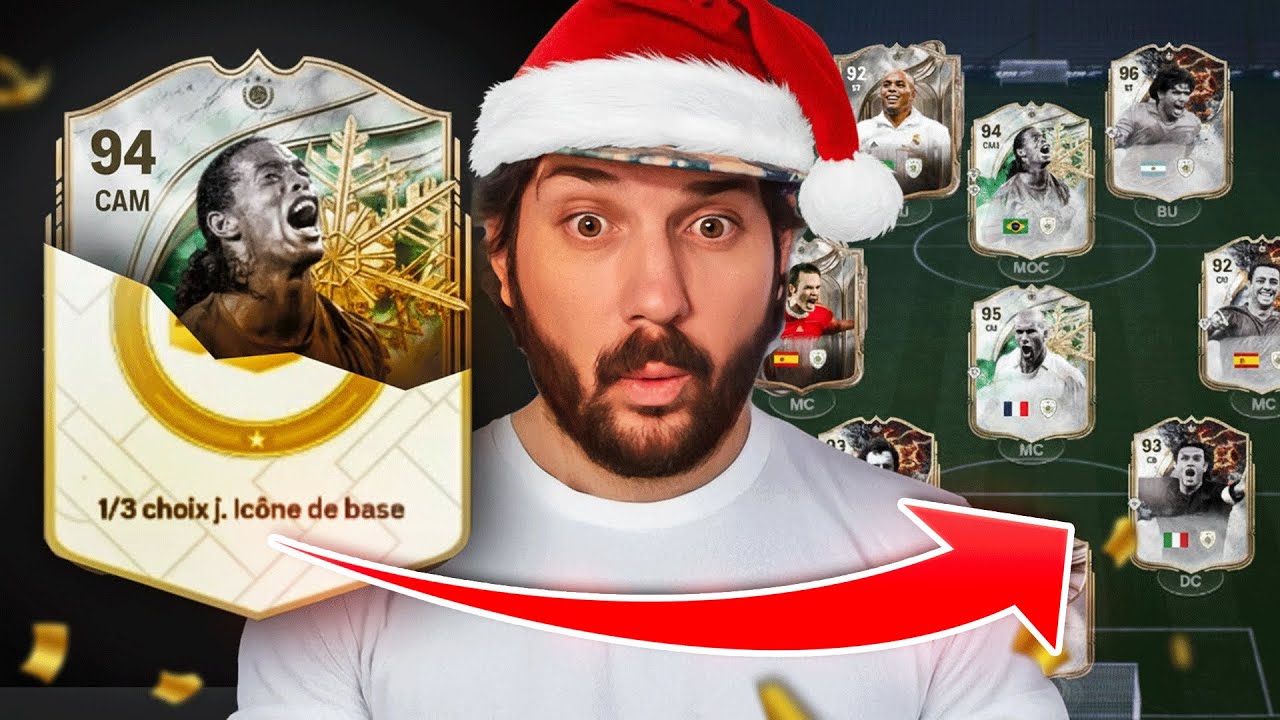 10 CHOIX ICONE DECIDE DE MA TEAM ( JE PACK UN 95+ ) ! FC 26