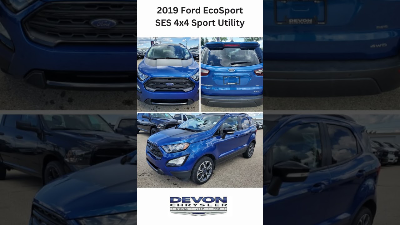2019 Ford EcoSport SES