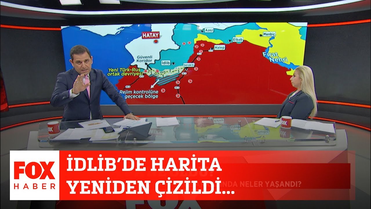 İdlib'de harita yeniden çizildi... 6 Mart 2020 Fatih Portakal ile FOX Ana Haber