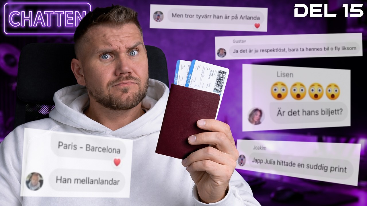 Chrippa & Linnea flyr till Barcelona! - CHATTEN Del 15