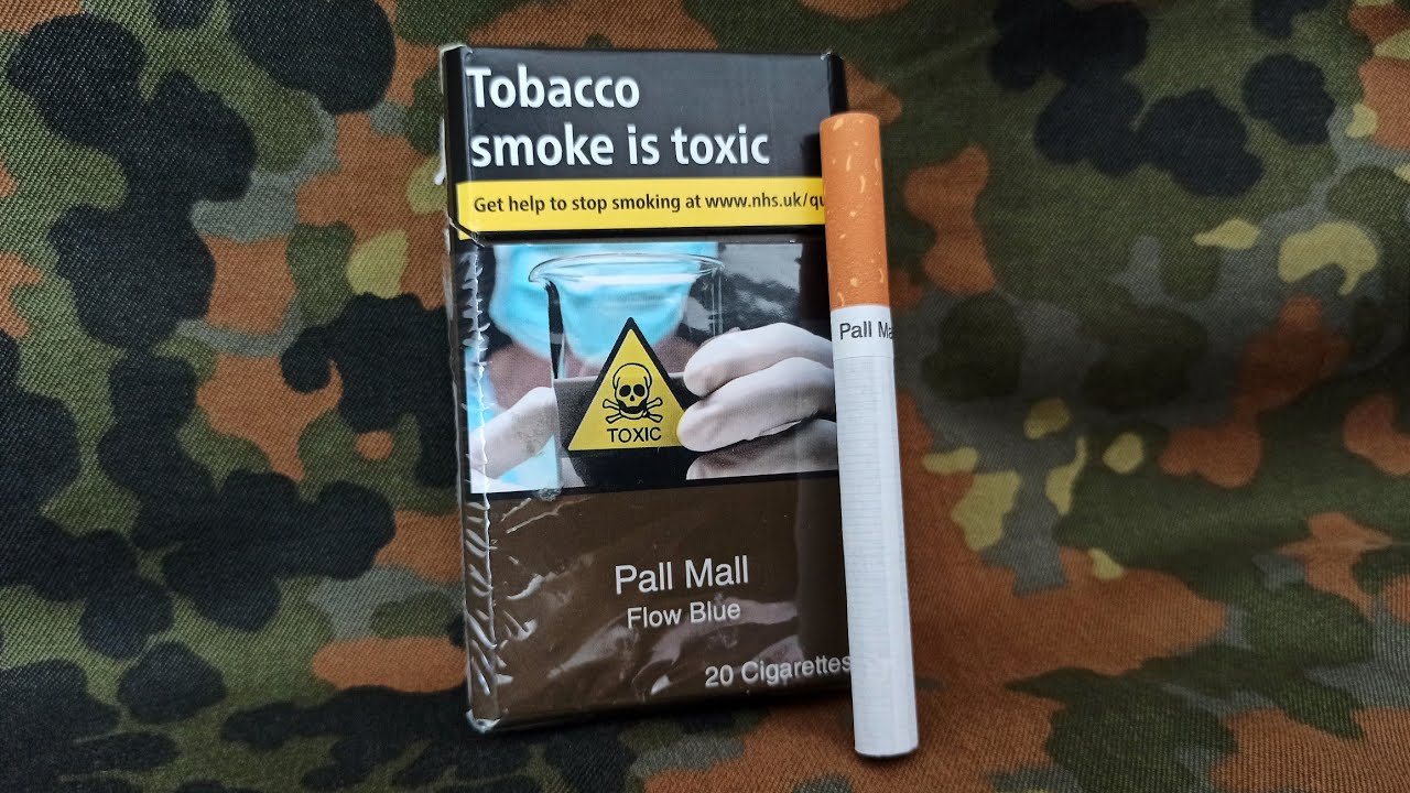 Английские Pall Mall Flow Blue