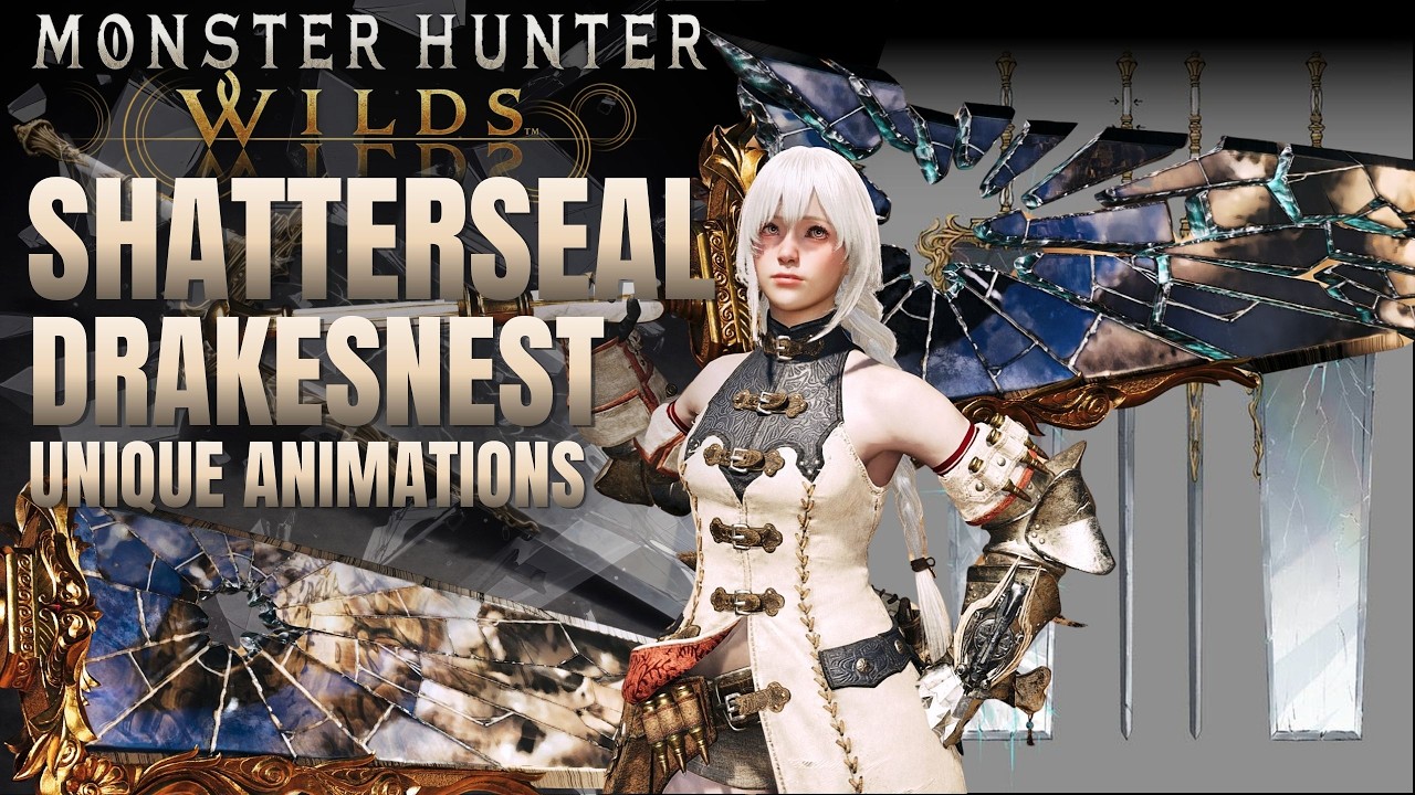 Monster Hunter Wilds &ndash; Shatterseal Drakesnest Unique Animations