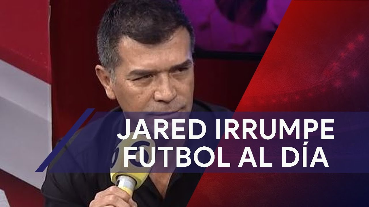 Jared Borgetti irrumpió en Futbol al Día y encaró a David De la Garza
