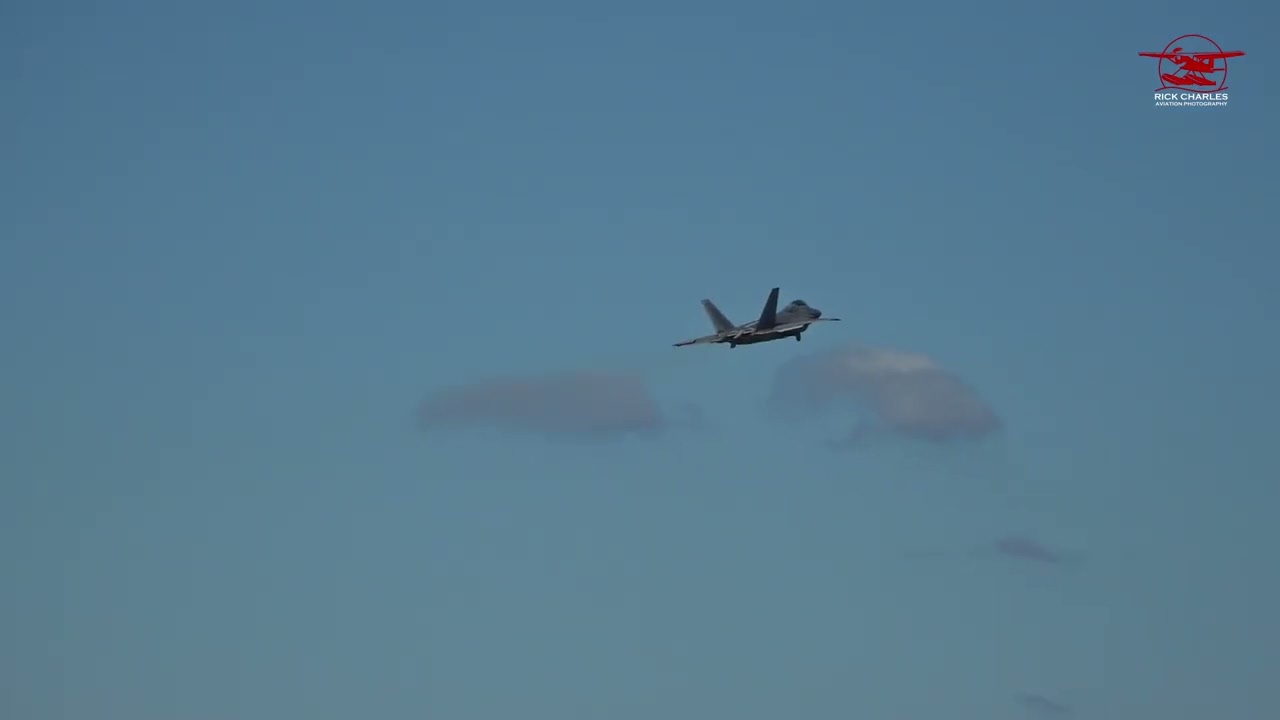 USAF F-22A Raptors visit Richmond Airport (RIC) for some Training