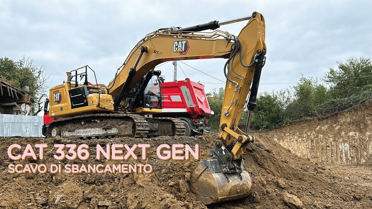 CAT 336 NEXT GEN - SCAVO DI SBANCAMENTO #caterpillar #cat