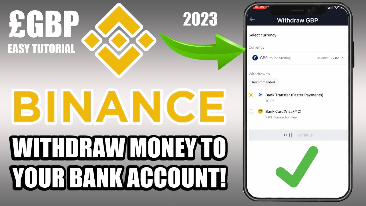 WITHDRAW MONEY EASILY FROM BINANCE TO BANK ACCOUNT UK, USA & MO | 2023 GUIDE
