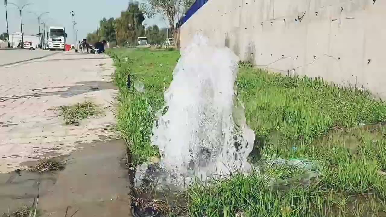 🌿 صيانة المرشات المائية من اجل سقي الورود و الاشجار المزورعة للجزرات.🌾#التون_كوبري 16 - 2 - 2026